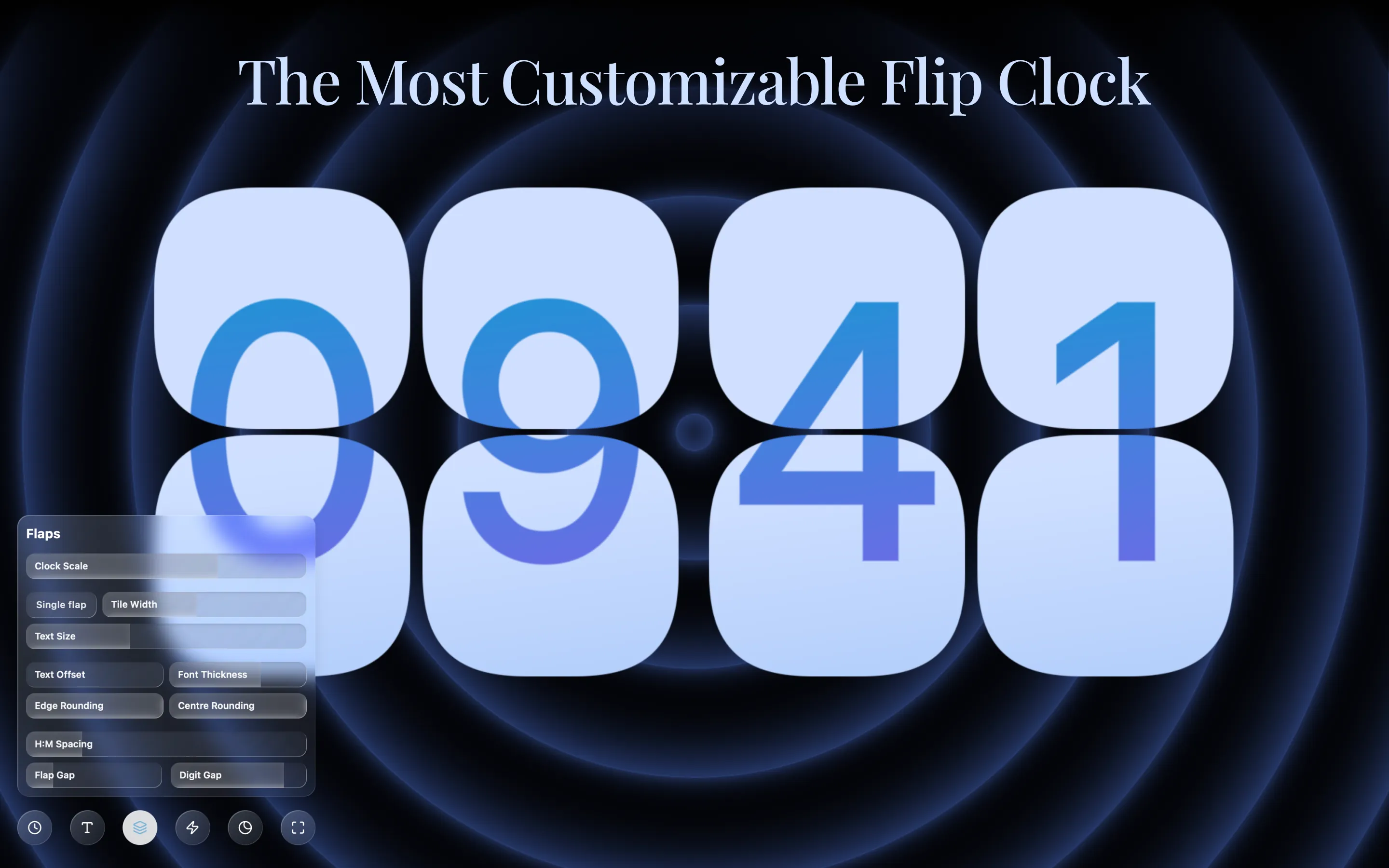 FlipCloc Feature 1